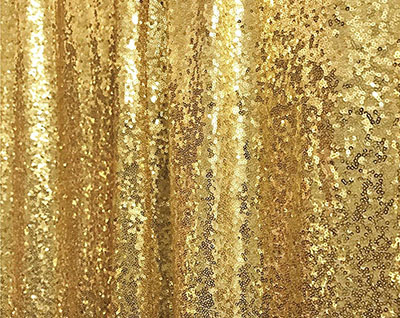 Photo Booth Gold Sequin