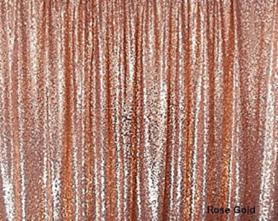 Photo Booth rose Gold Sequin